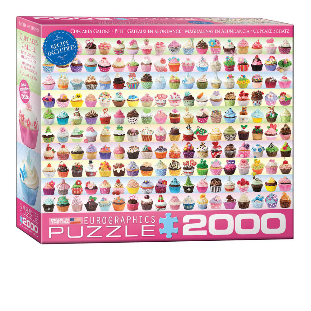 Cupcakes Galore 2000-Piece Puzzle