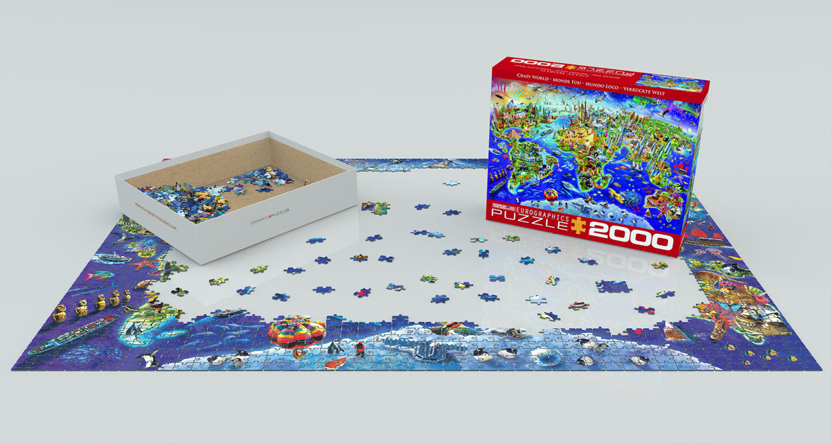 Crazy World 2000-Piece Puzzle