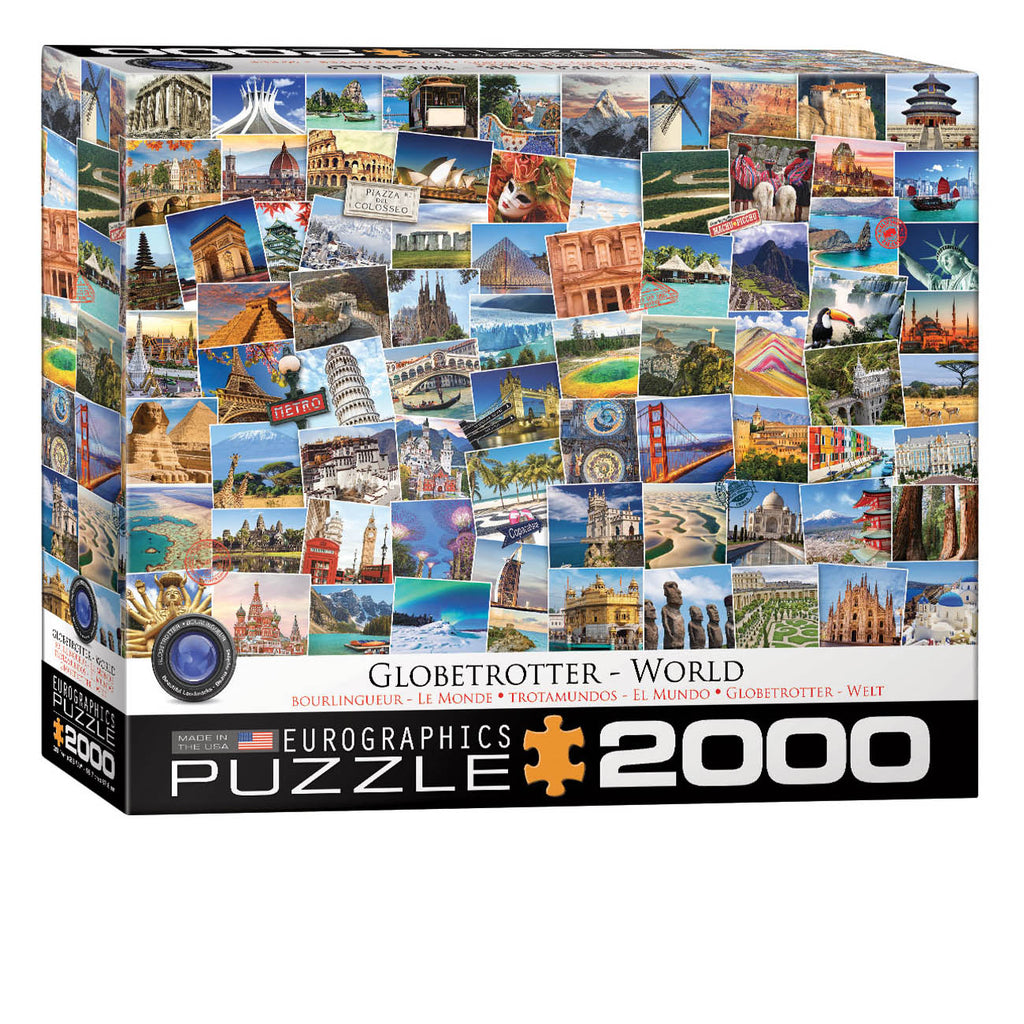 Globetrotter World 2000-Piece Puzzle