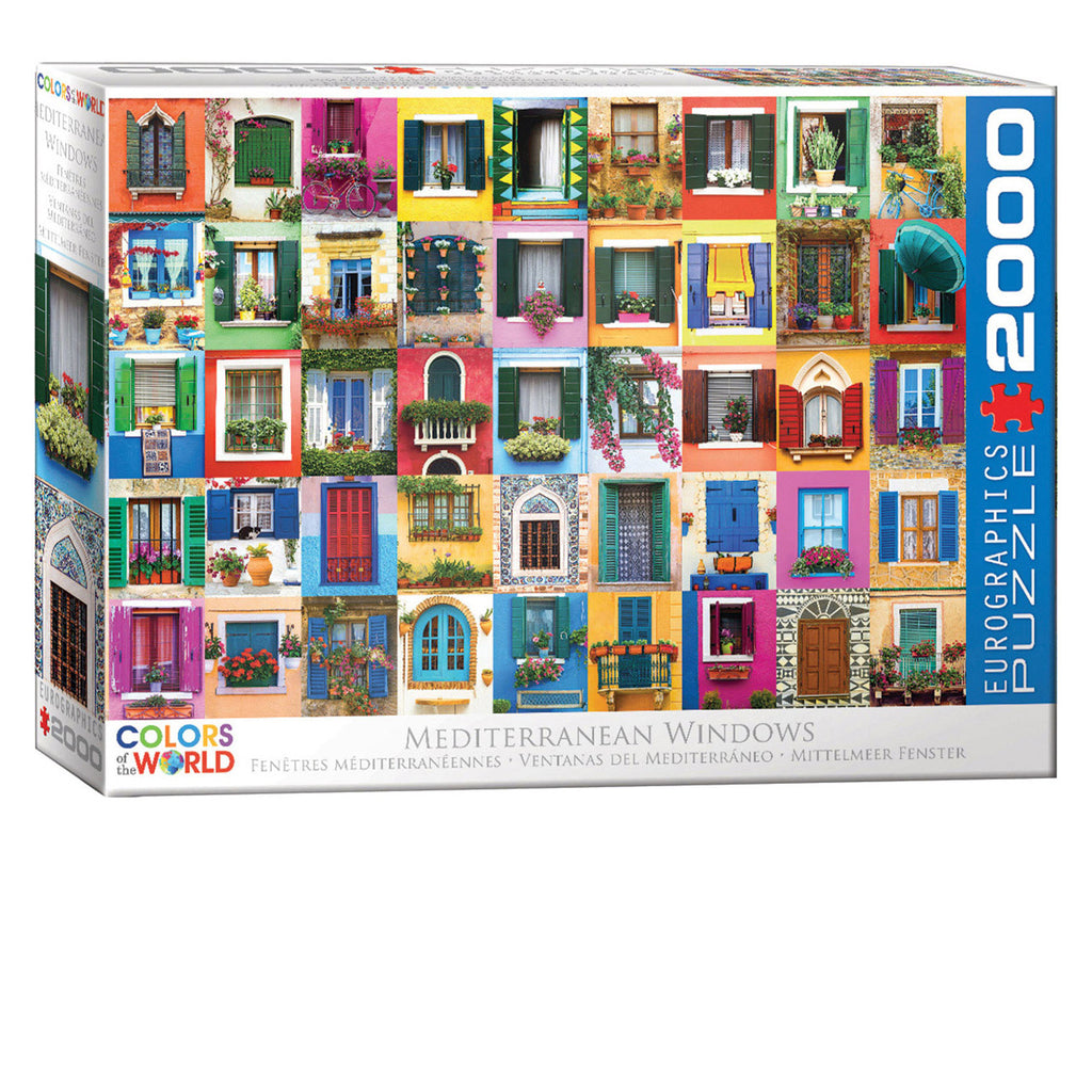 Mediterranean Windows 2000-Piece Puzzle