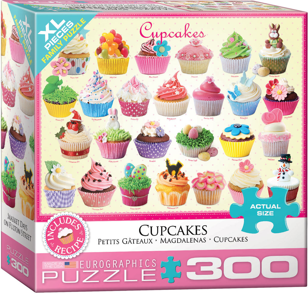 Cupcakes 300-Piece Puzzle