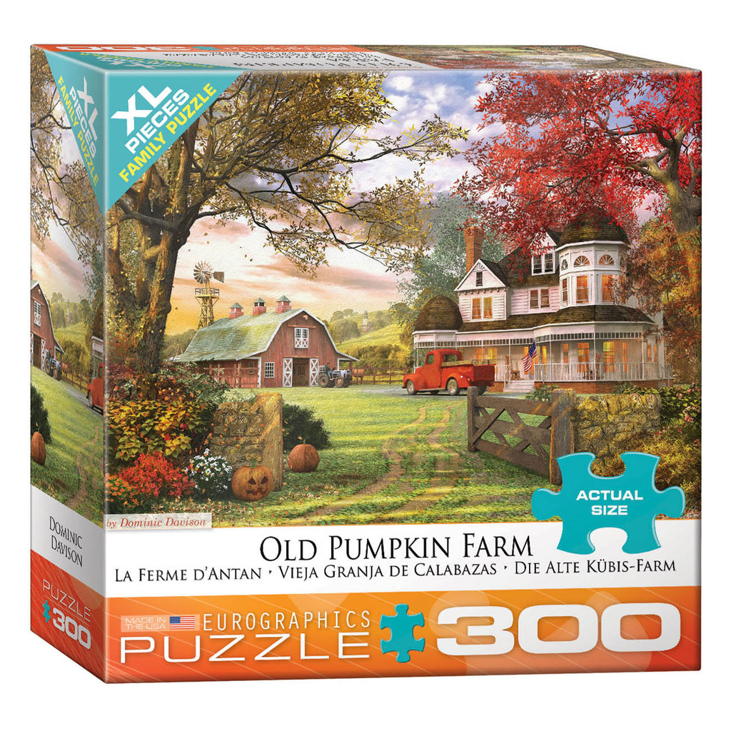 Old Pumpkin Farm 300-Piece Puzzle