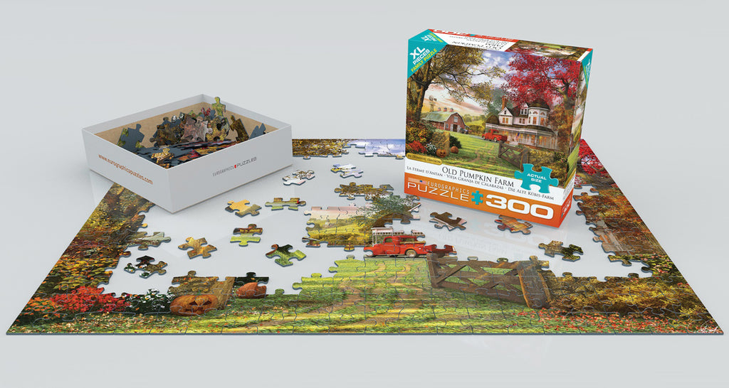 Old Pumpkin Farm 300-Piece Puzzle