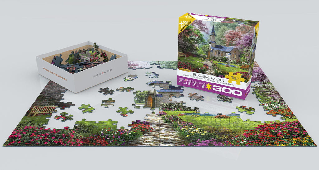 Blooming Garden 300-Piece Puzzle