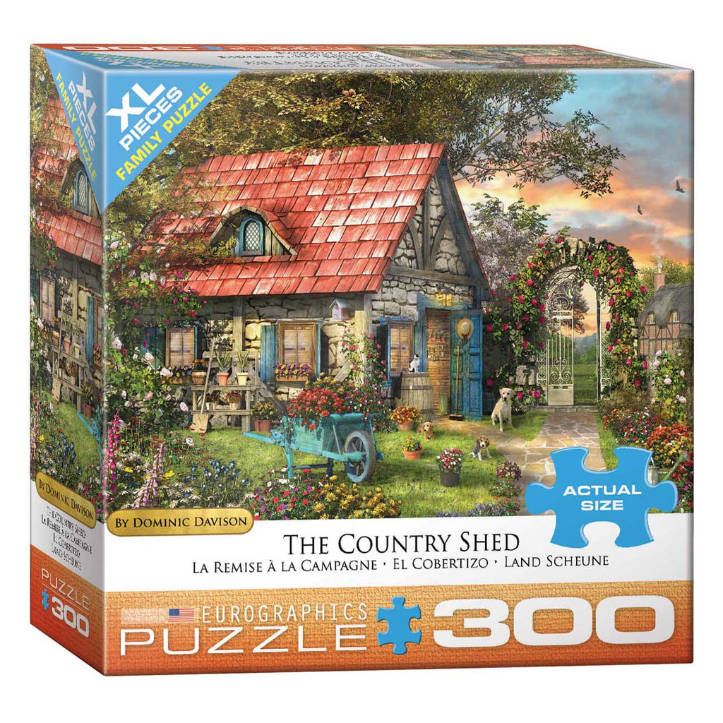 The Country Shed 300-Piece Puzzle