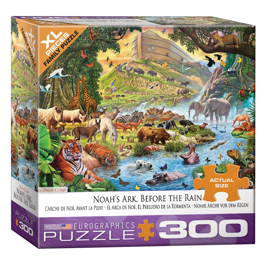 Noah's Ark Before the Rain 300-Piece Puzzle