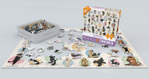 Yoga Puppies 300-Piece Puzzle