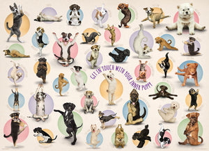 Yoga Puppies 300-Piece Puzzle