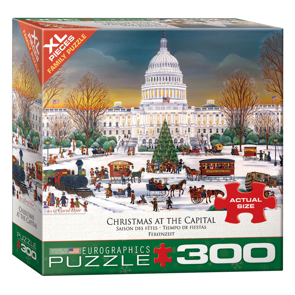 Christmas at the Capitol 300-Piece Puzzle