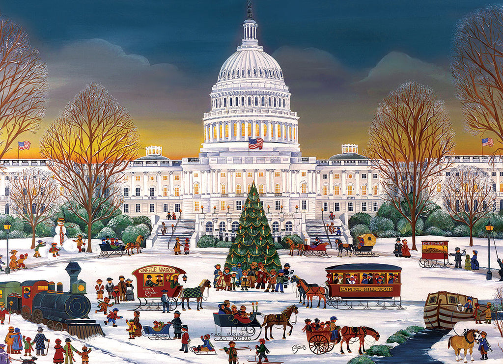 Christmas at the Capitol 300-Piece Puzzle