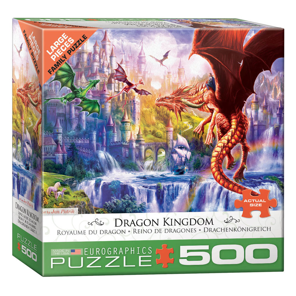 Royaume du dragon<br>Casse-tête de 500 pièces