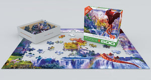 Dragon Kingdom 500-Piece Puzzle