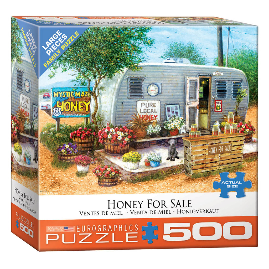 Honey for Sale 500-Piece Puzzle