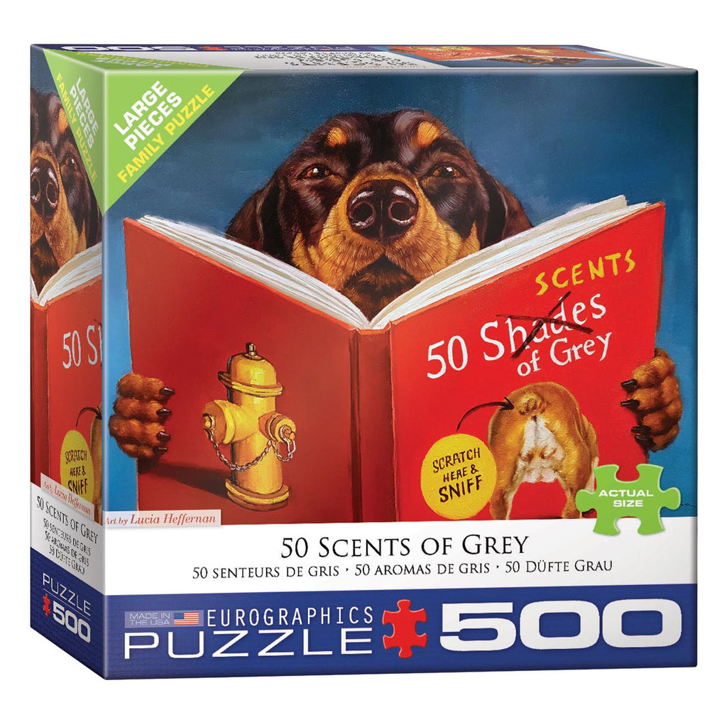 50 Scents of Grey 500-Piece Puzzle