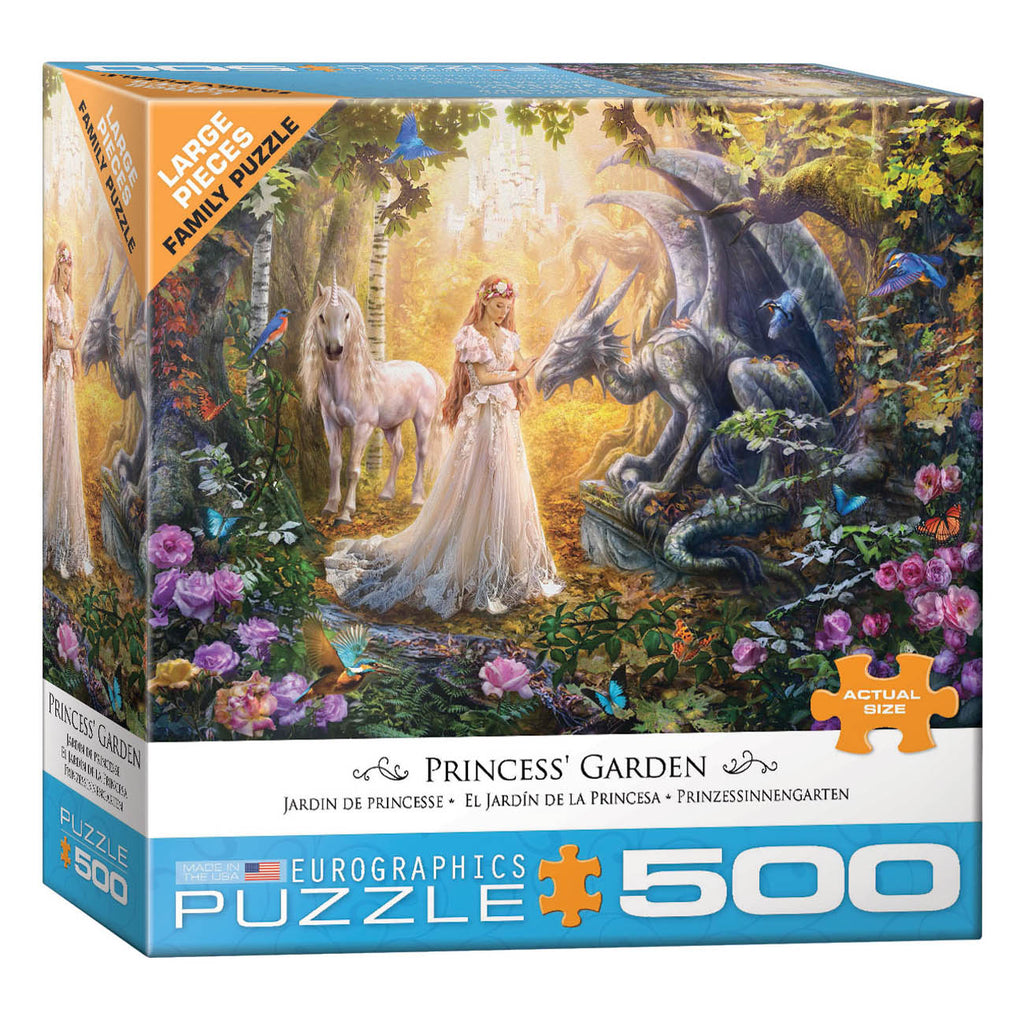 Princess Garden 500-Piece Puzzle