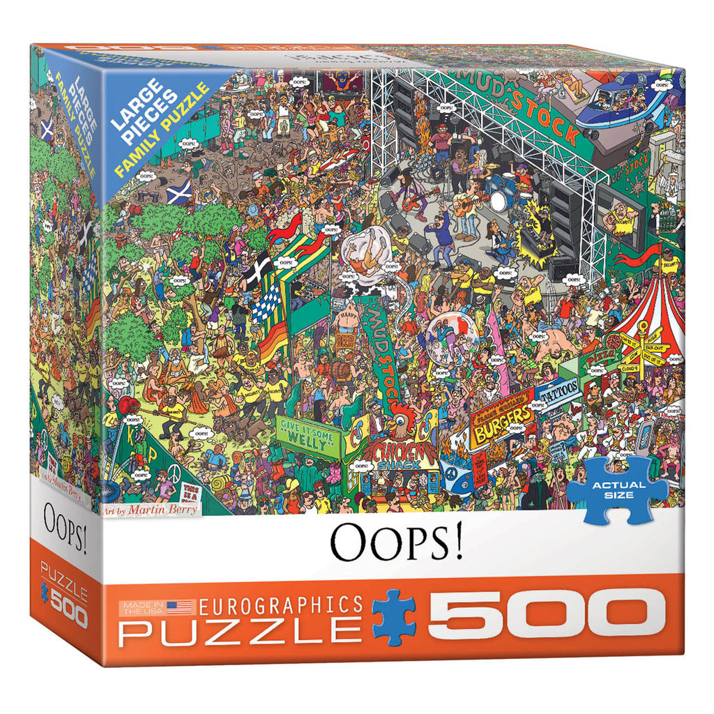 Oops! 500-Piece Puzzle