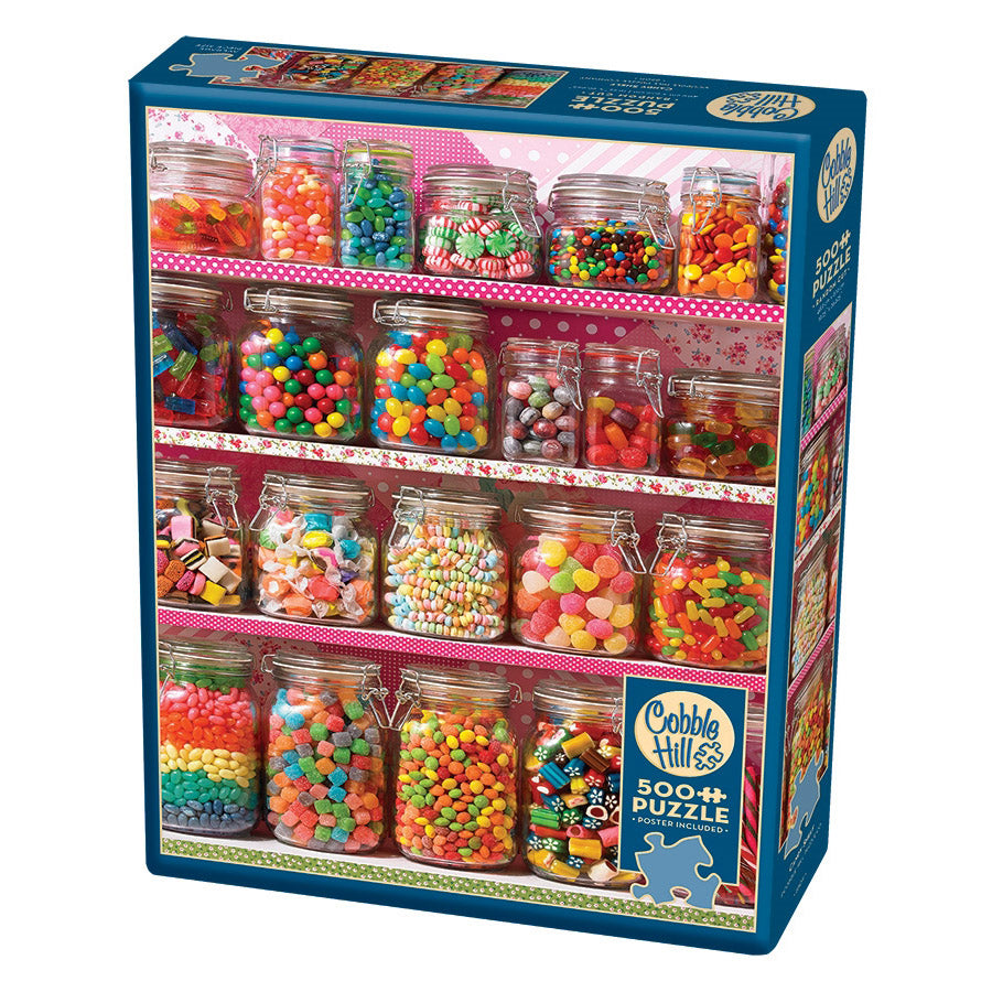 Candy Shelf 500-Piece Puzzle