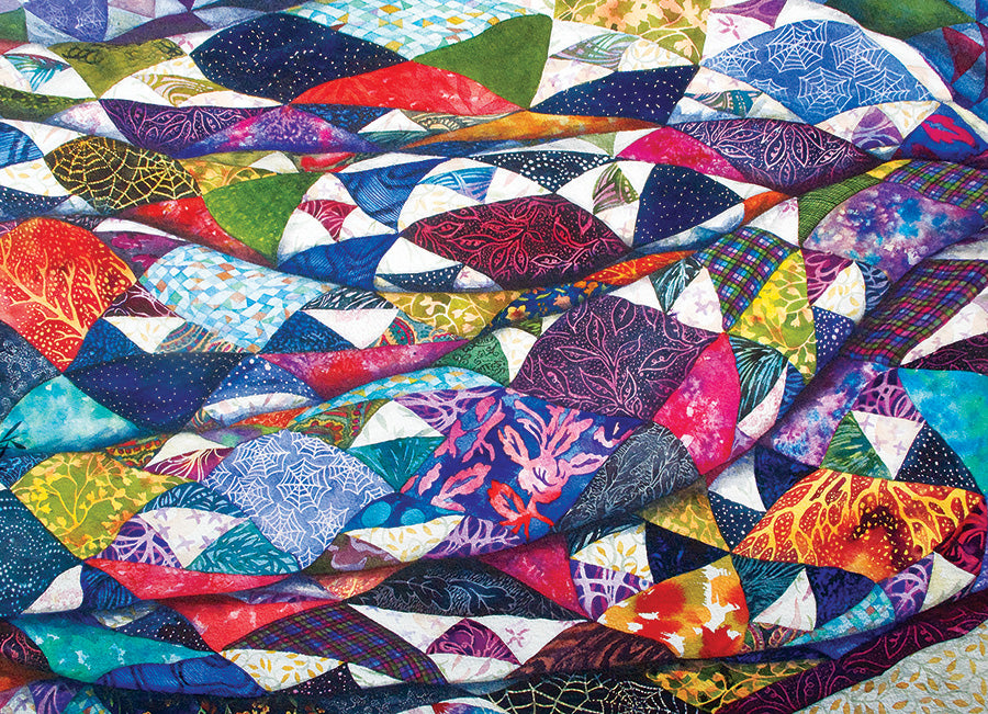 Portrait of a Quilt 500-Piece Puzzle