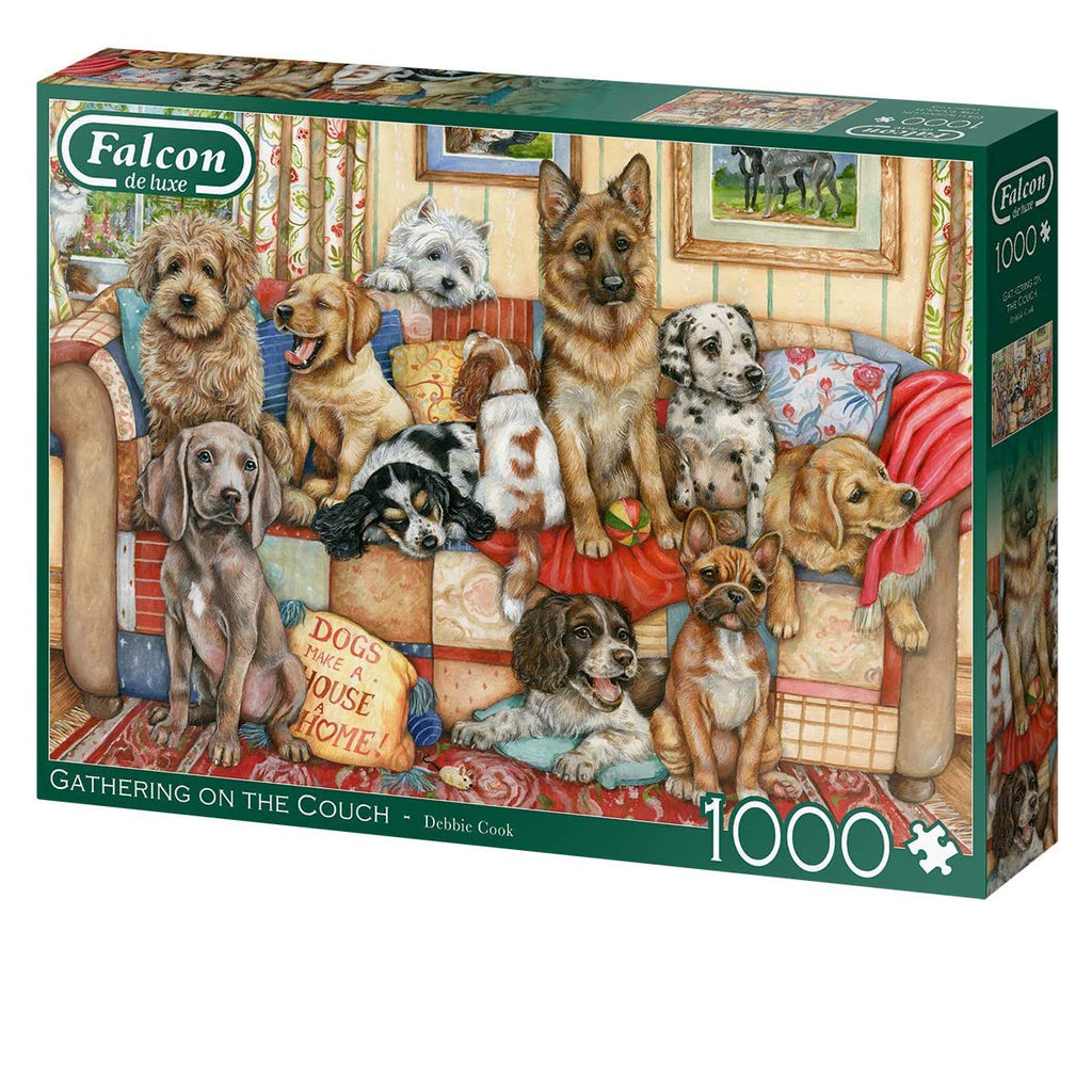 Gathering on the Couch 1000-Piece Puzzle