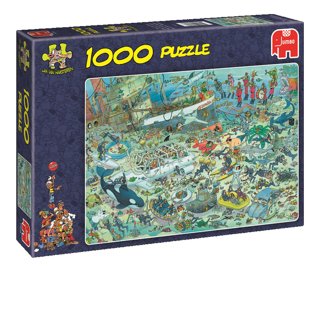 Deep Sea Fun 1000-Piece Puzzle
