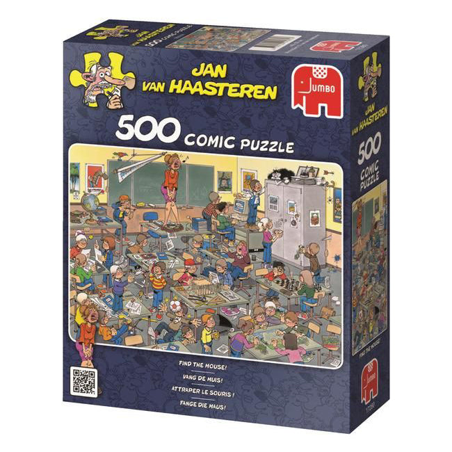 Find the Mouse! 500-Piece Puzzle
