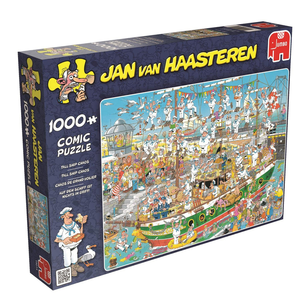 Tall Ships Chaos 1000-Piece Puzzle