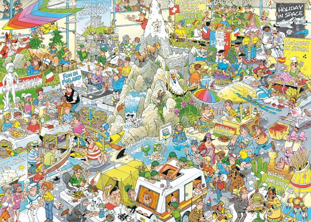 The Holiday Fair 1000-Piece Puzzle