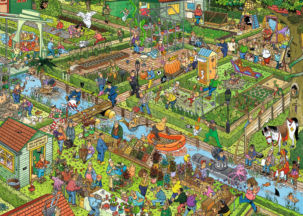 The Vegetable Garden 1000-Piece Puzzle