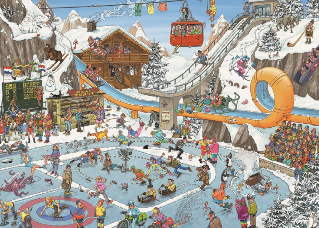 Winter Games 1000-Piece Puzzle