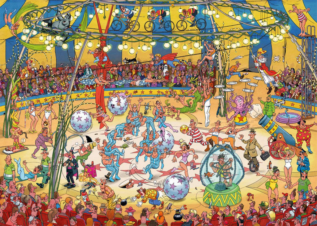 Acrobat Circus 1000-Piece Puzzle