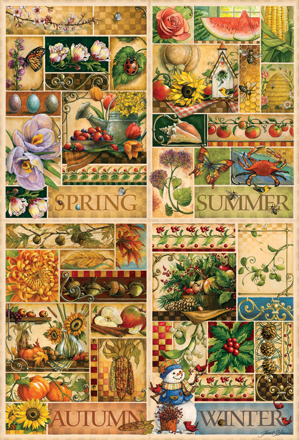 The Four Seasons 2000-Piece Puzzle