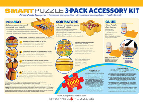 Smart-Puzzle 3-Pack kit accessoires  - par Eurographics