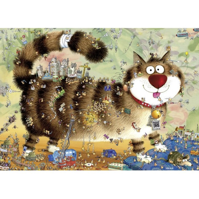 Cat's Life 1000-Piece Puzzle