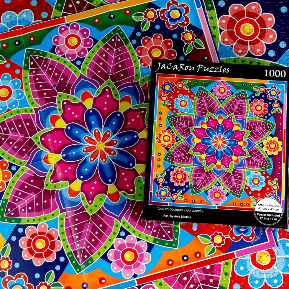 So Colorful 1000-Piece Puzzle