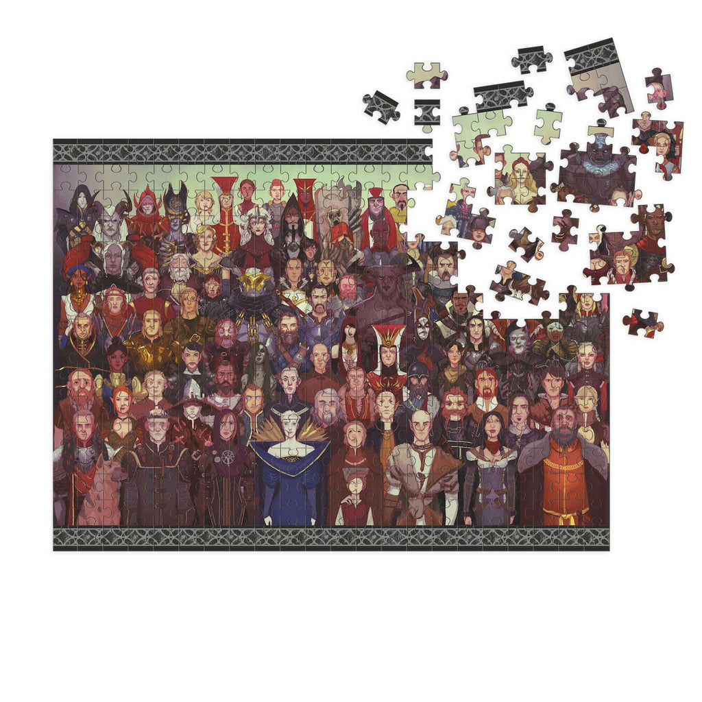 Dragon Age Cast of Thousands 1000-Piece Puzzle