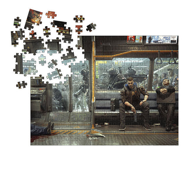 Cyberpunk 2077 - Metro Life 1000-Piece Puzzle