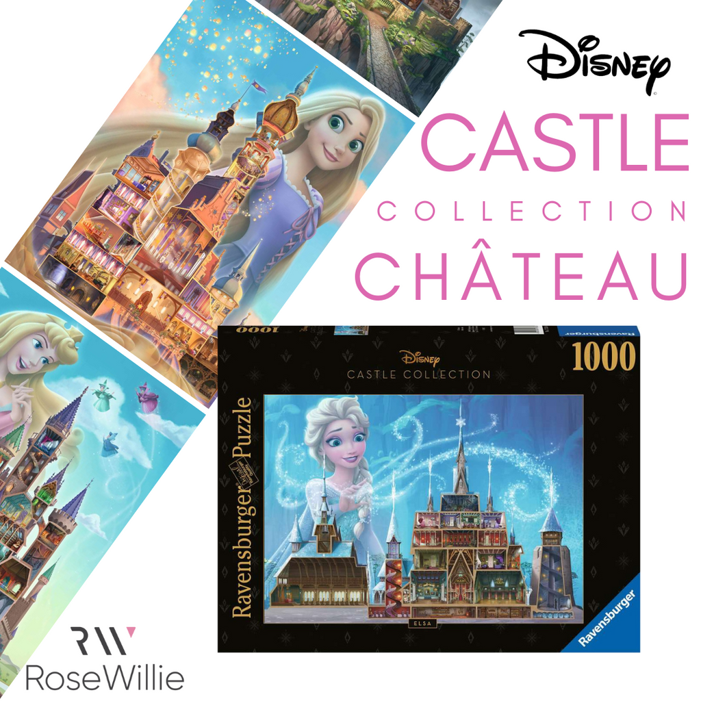 Collection Châteaux Disney<br>10 Casse-têtes de 1000 pièces