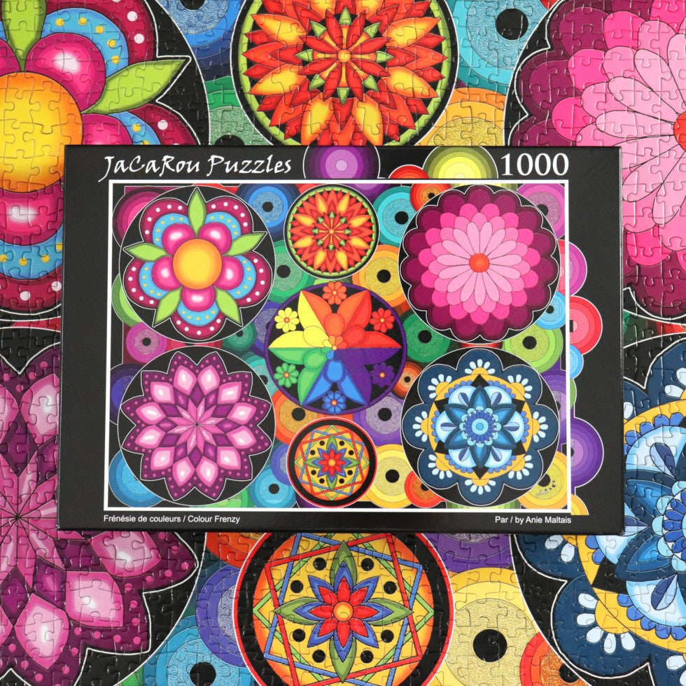 Colour Frenzy 1000-Piece Puzzle