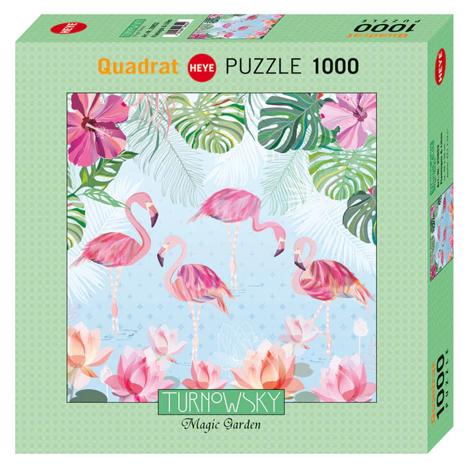 Flamingos & Lilies 1000-Piece Puzzle
