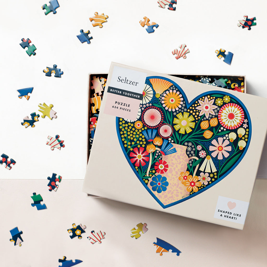 Heart Bouquet 634-Piece Puzzle