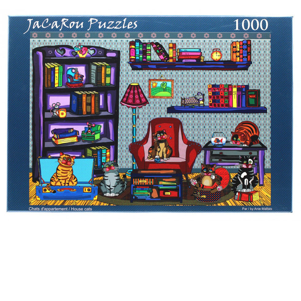 House Cats 1000-Piece Puzzle