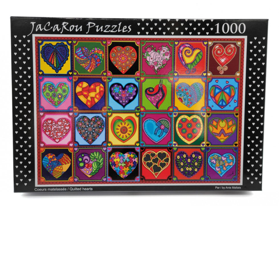 Quilted Hearts 1000-Piece Puzzle