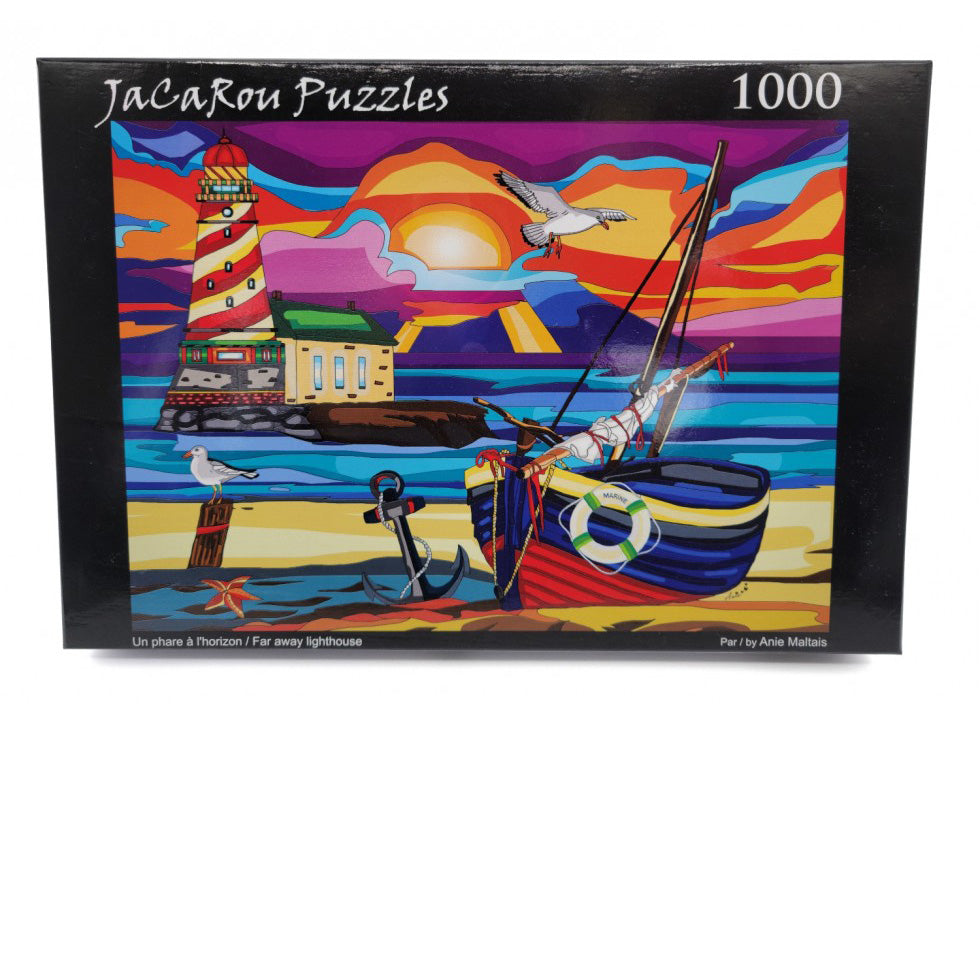 Far Away Lighthouse 1000-Piece Puzzle
