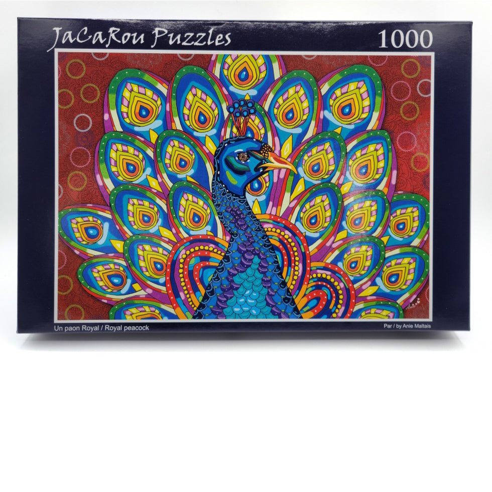 Royal Peacock 1000-Piece Puzzle