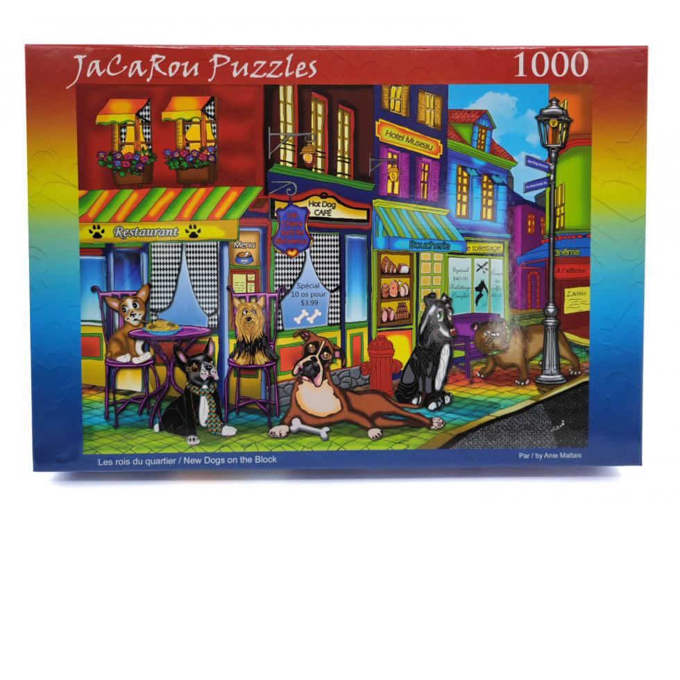 New Dogs on the Block 1000-Piece Puzzle