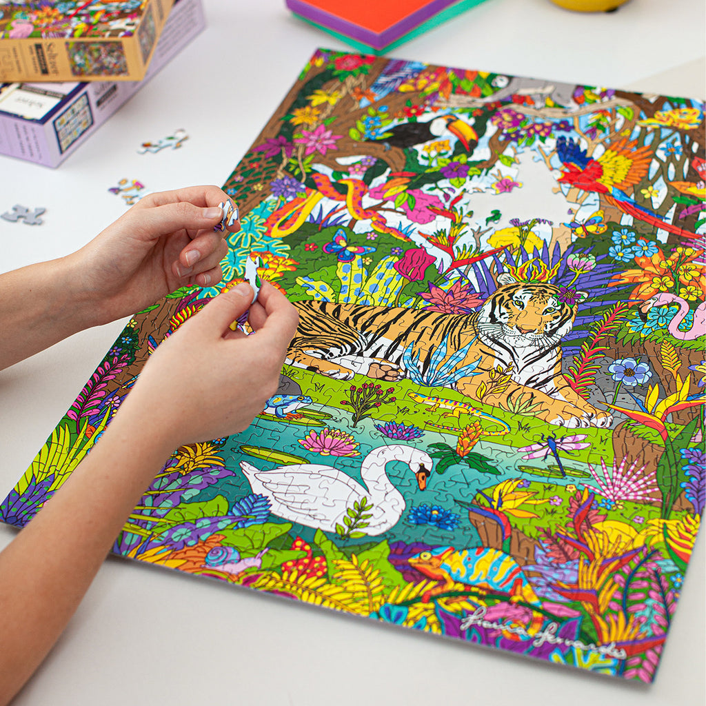 Jungle Tiger 500-Piece Puzzle