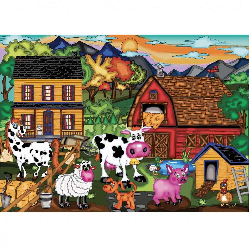 Happy Farm 1000-Piece Puzzle