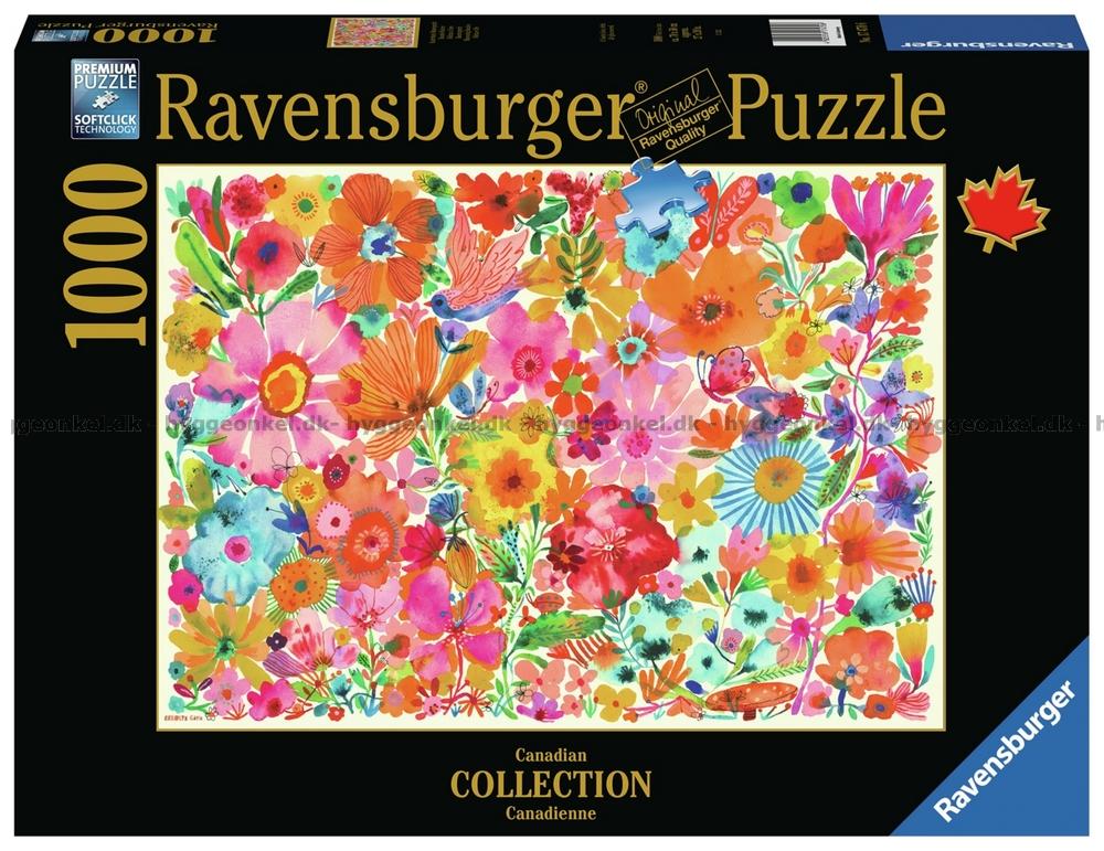 Blossoming Beauties 1000-Piece Puzzle Old