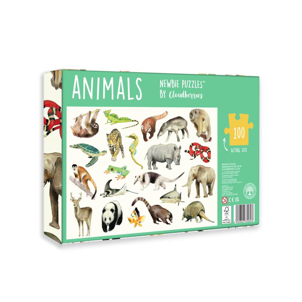Animals<br>Casse-tête de 100 pièces 