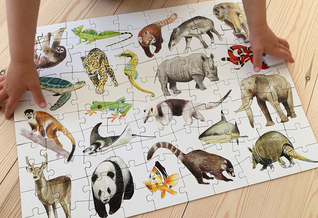 Animals 100-Piece Kids Puzzle